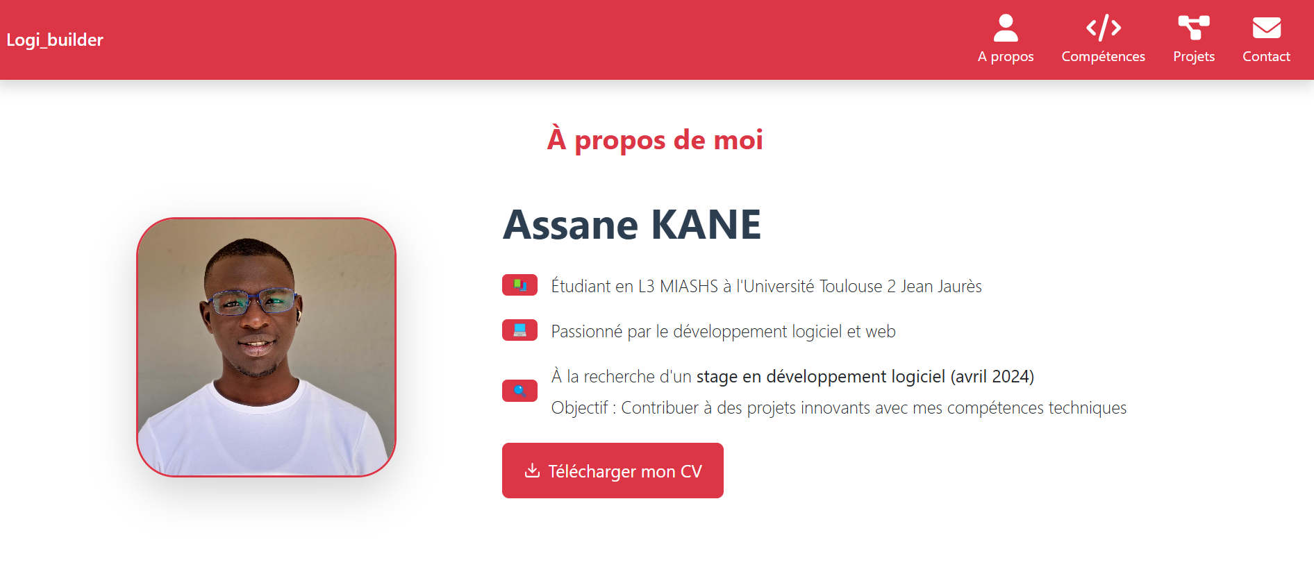 Portfolio Moderne